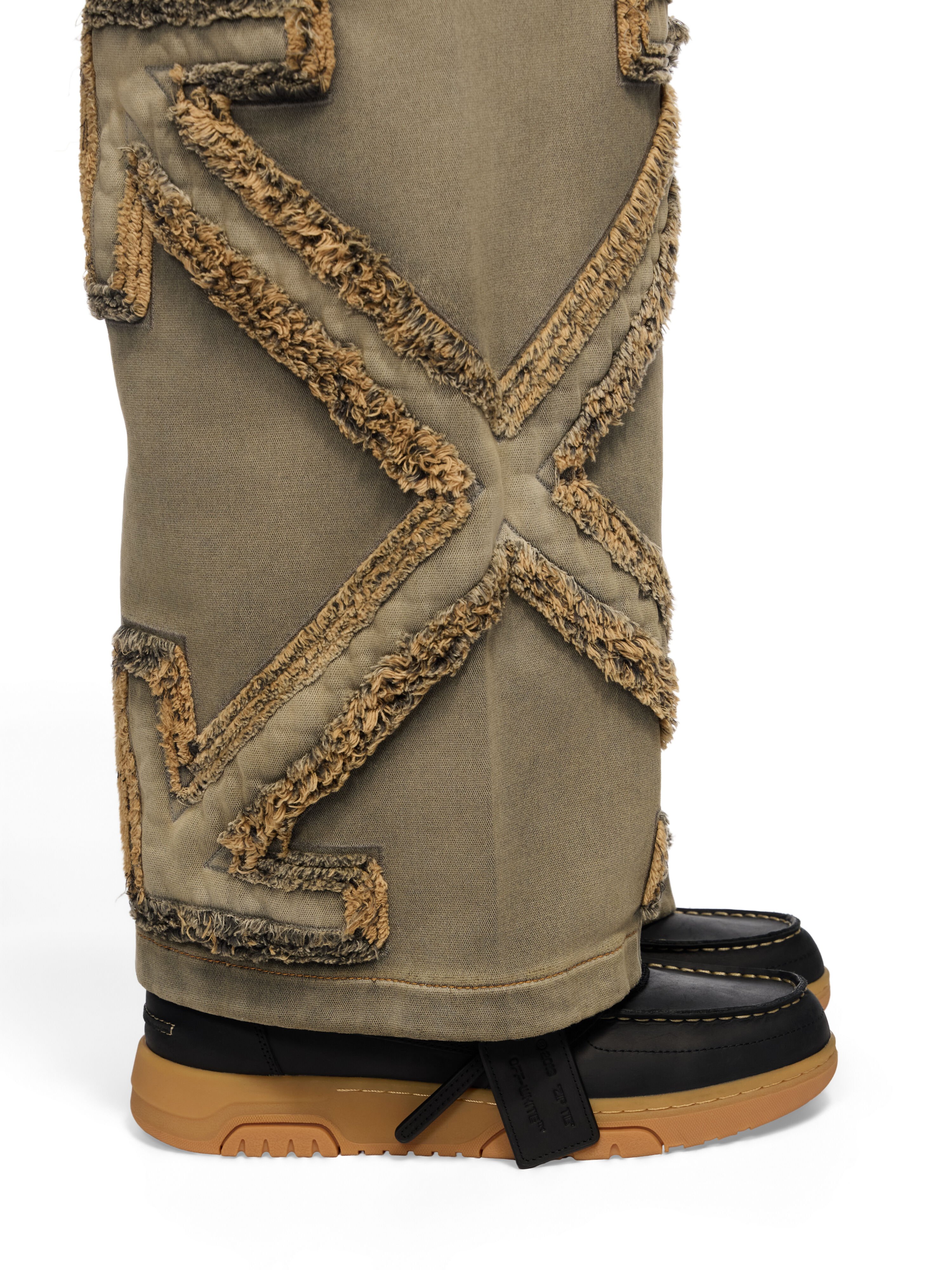 Snoooafer Sneakers OFF WHITE Snoooafer Sneakers BLACK - BEIGE OMIY001F25LEA001