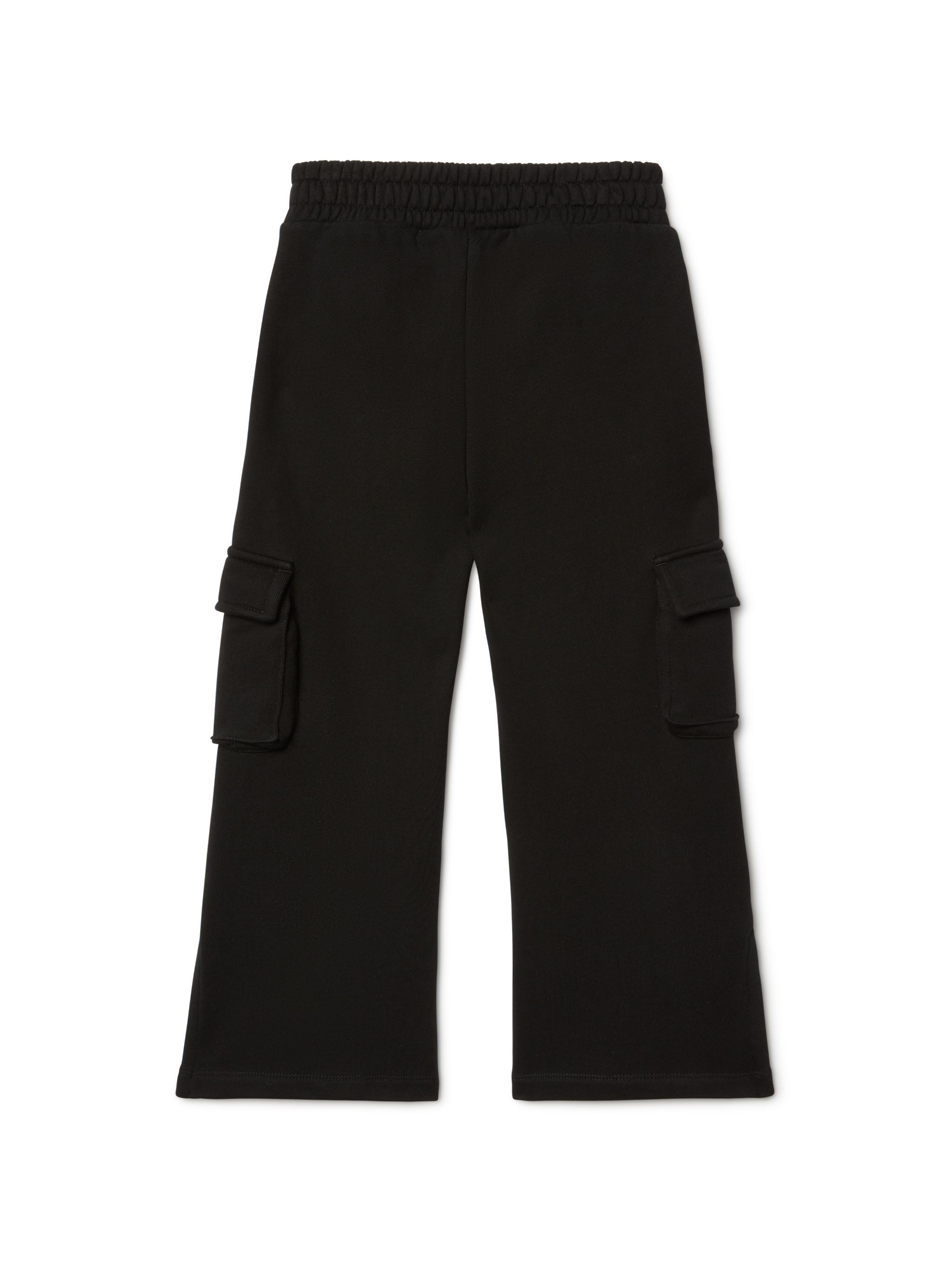 OFF WHITE Bookish Cargo Sweatpants BLACK OGCH00BS25FLE001