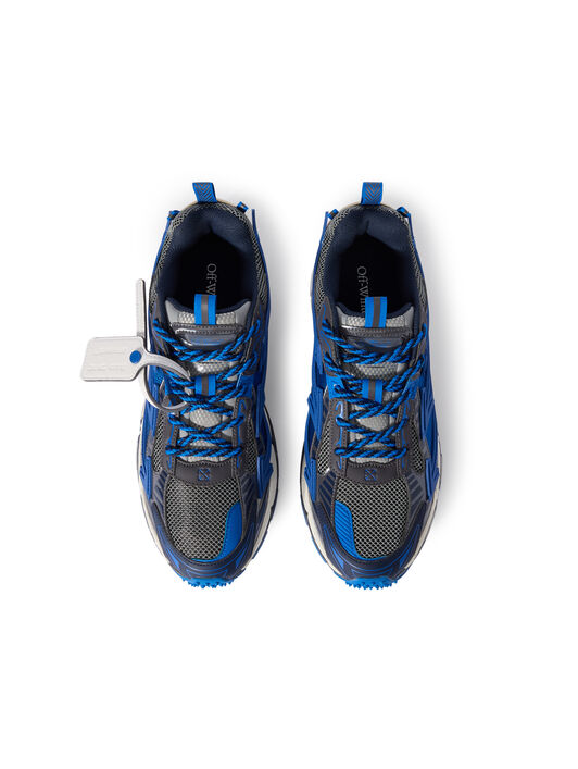 OFF WHITE Be Right Back Sneakers GUNMETAL - NAVY BLUE OMIA295F25FAB005