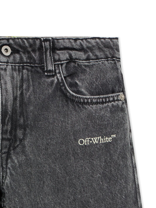 OFF WHITE Bookish Diag Denim Pant MEDIUM GREY 44BYA005S26D001