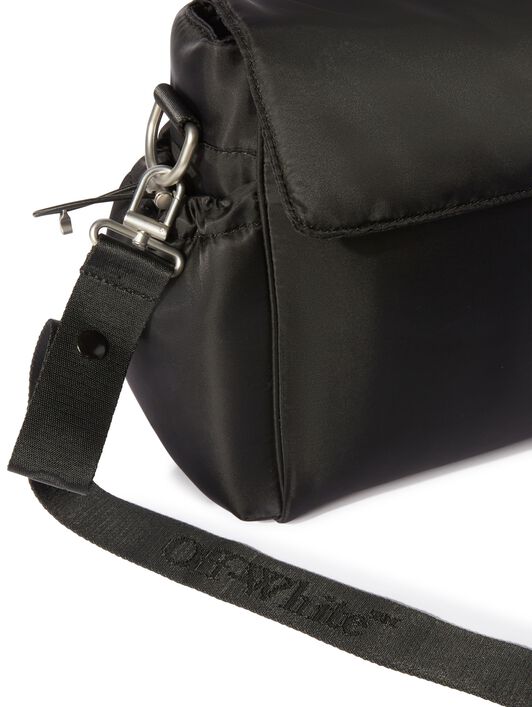 OFF WHITE Jitney Diaper Bag BLACK OBXE001C99FAB001