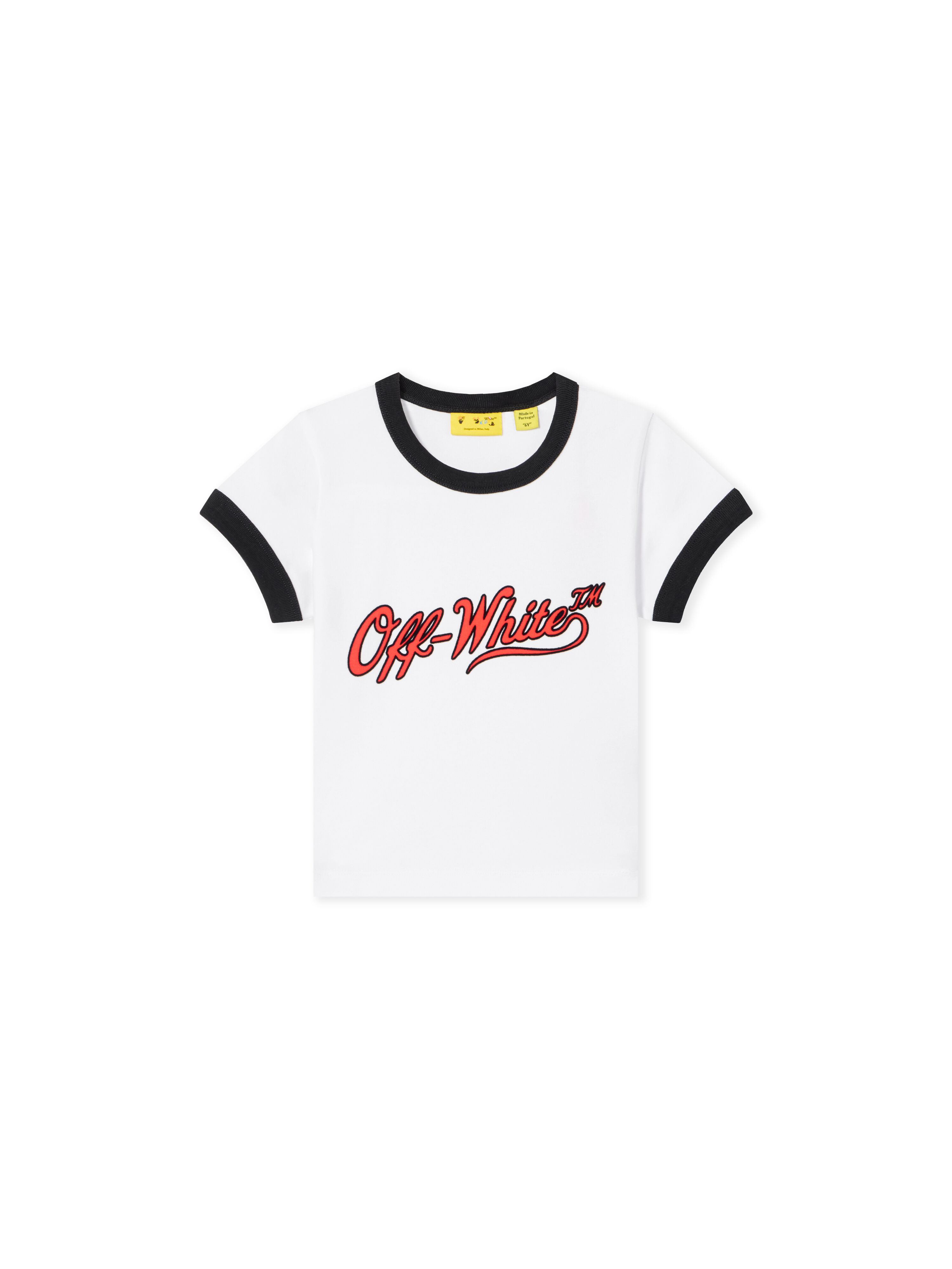 Vintage Logo Ringer T-Shirt OFF WHITE Vintage Logo Ringer T-Shirt WHITE 44GAA01AF26J001