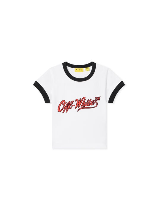 Vintage Logo Ringer T-Shirt OFF WHITE Vintage Logo Ringer T-Shirt WHITE 44GAA01AF26J001