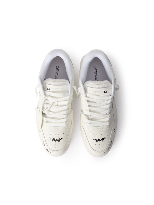 OFF WHITE Out Of Office Sneakers WHITE - BLACK OMIA189F25LEA007