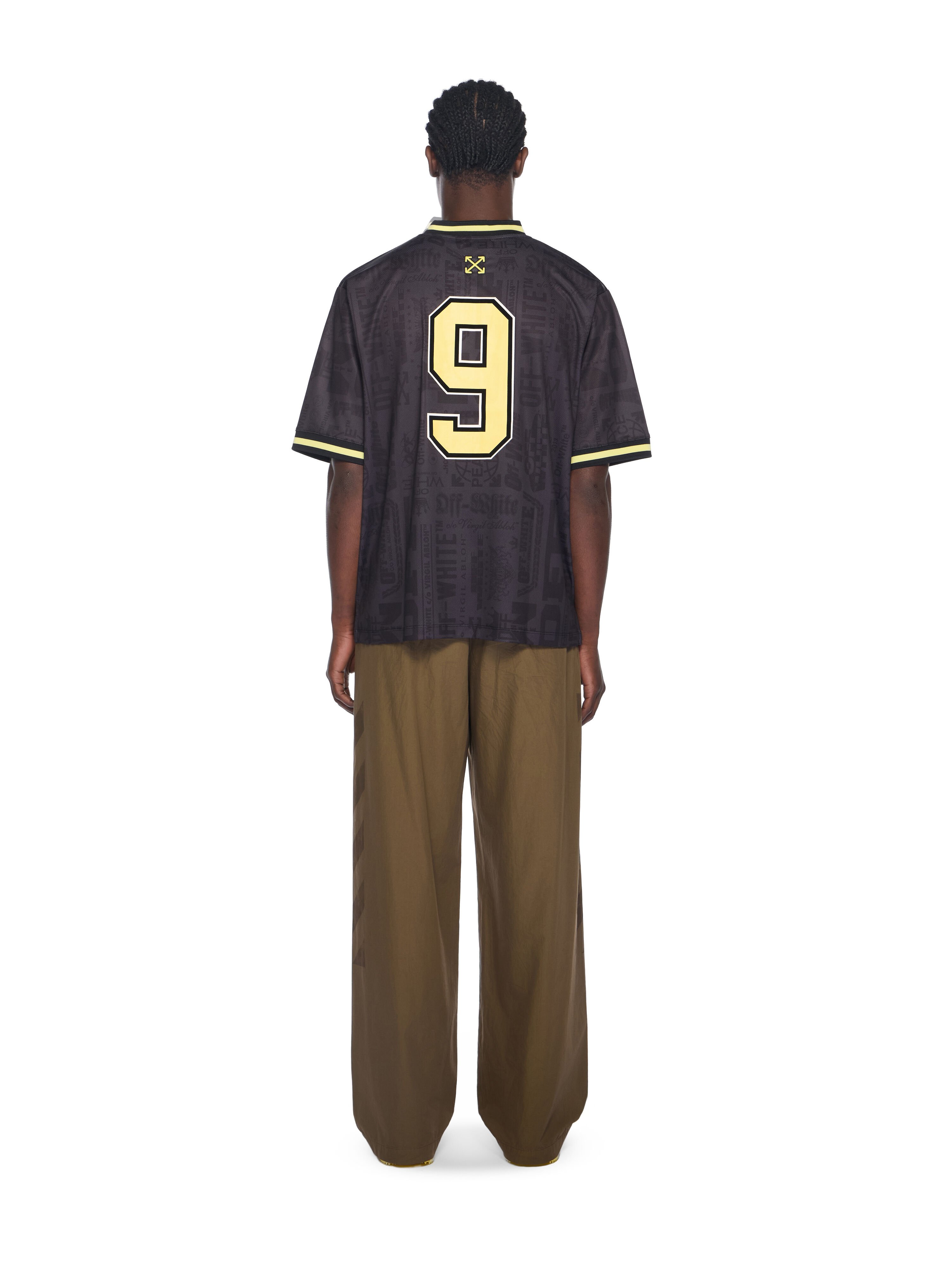 Multilogo Soccer Tee OFF WHITE Multilogo Soccer Tee BLACK - BLACK OMAD00SF25JER002