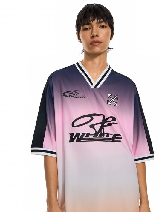 Degrade Soccer T-Shirt OFF WHITE Degrade Soccer T-Shirt Bellini Black 2FA00642T