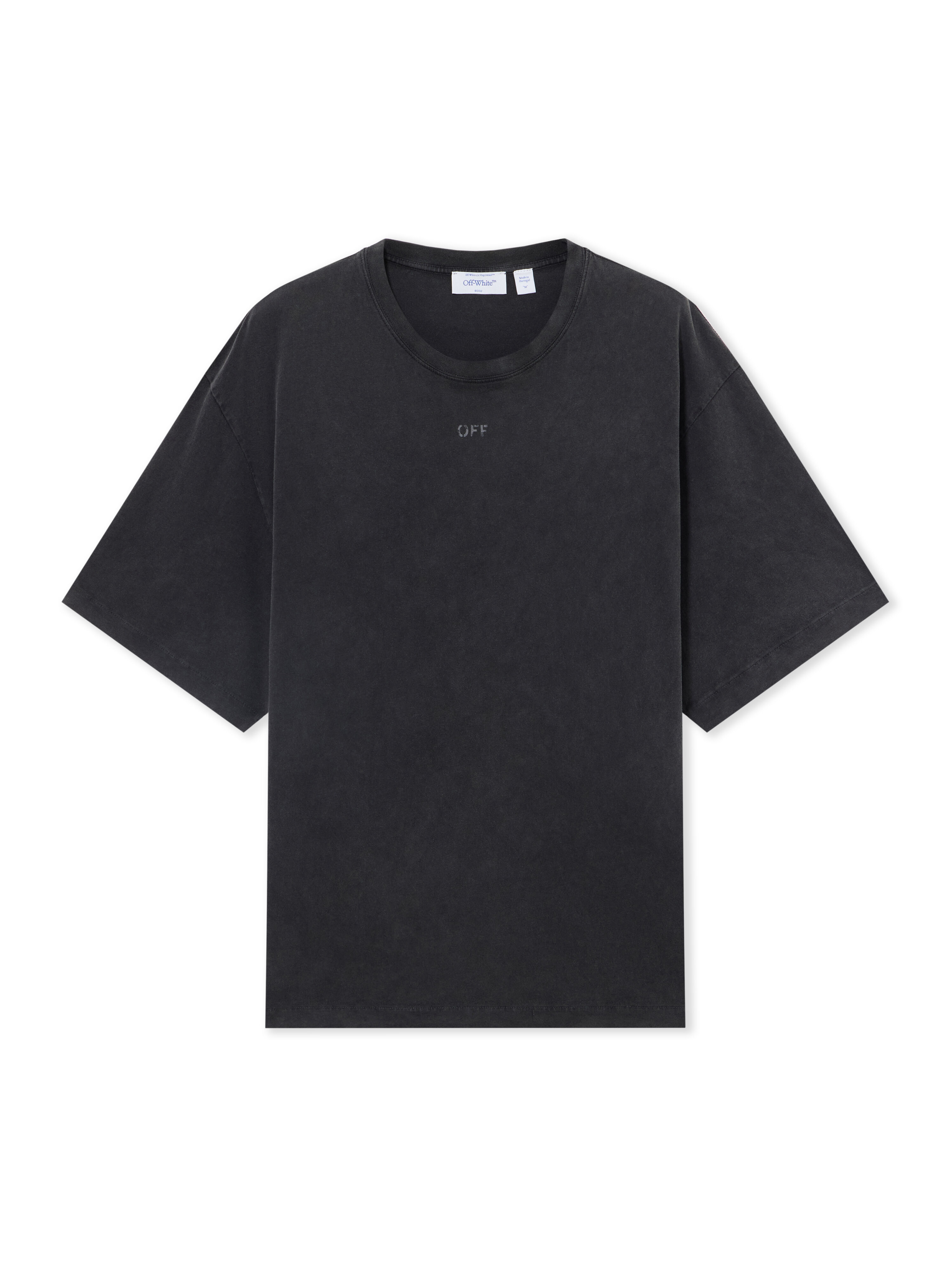 Swimming Face Skate T-Shirt OFF WHITE Swimming Face Skate T-Shirt VINTAGE BLACK 44MAA120F26J00T