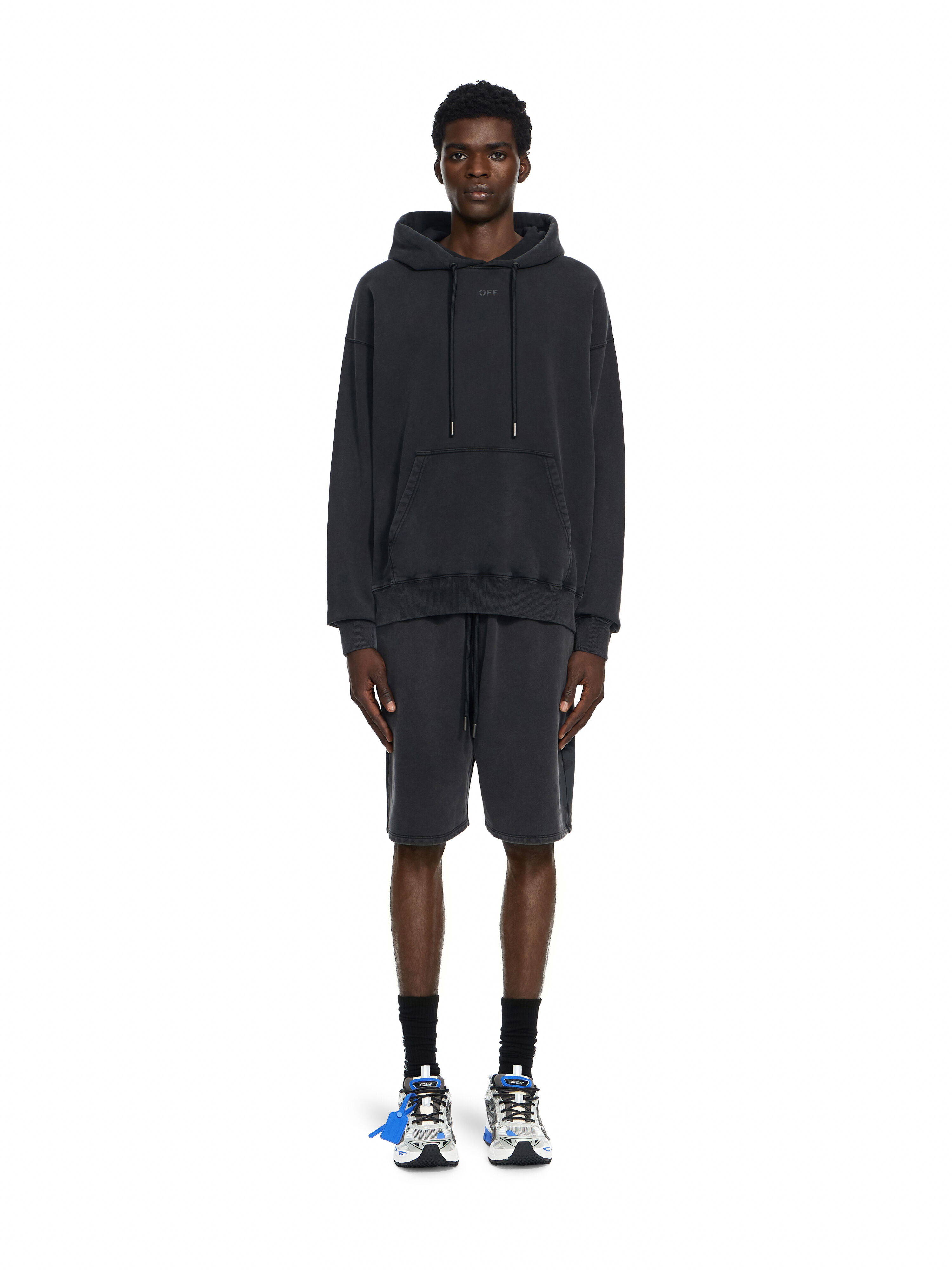 Swimming Face Skate Hoodie OFF WHITE Swimming Face Skate Hoodie VINTAGE BLACK 44MBB085F26F00A