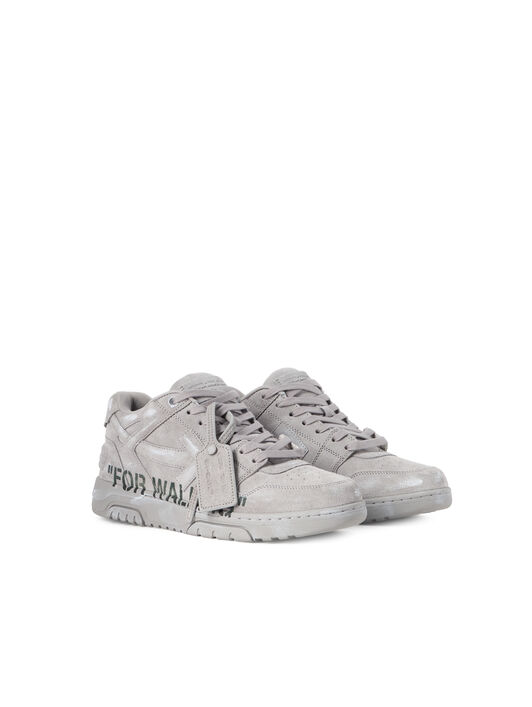 OFF WHITE Out Of Office For Walking Sneakers GREY - DARK GREY OMIA189F25LEA00B