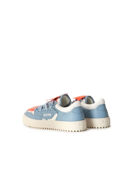 OFF WHITE Low Top 3.0 Off Court Sneakers WHITE - VINTAGE BLUE OWIA28ES26LEA001