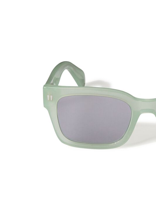 OFF WHITE Midland Sunglasses GREEN OERI108C99PLA001
