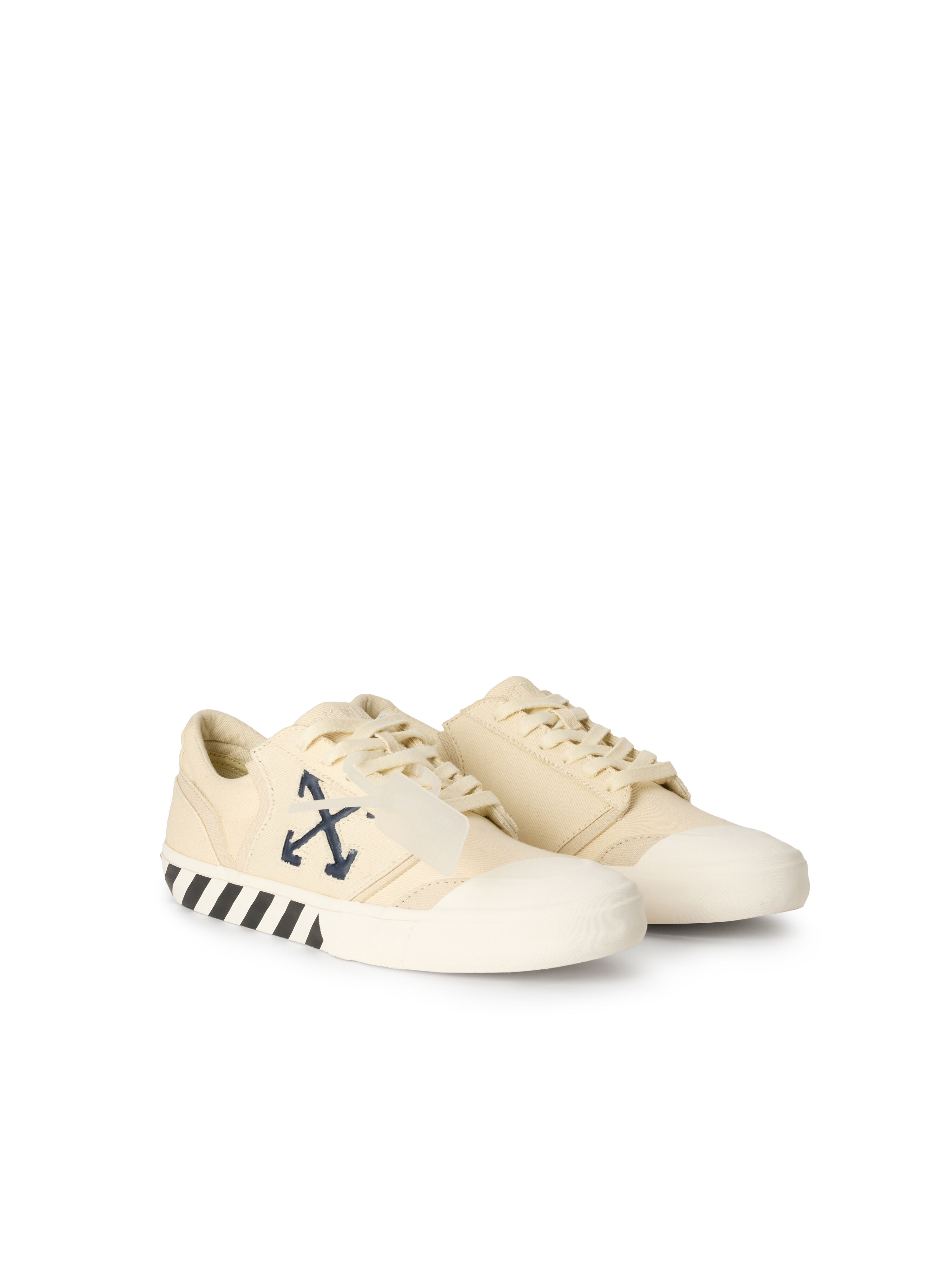 OFF WHITE Vulcanized Undercut Sneakers BEIGE OMIA2A2F25FAB003