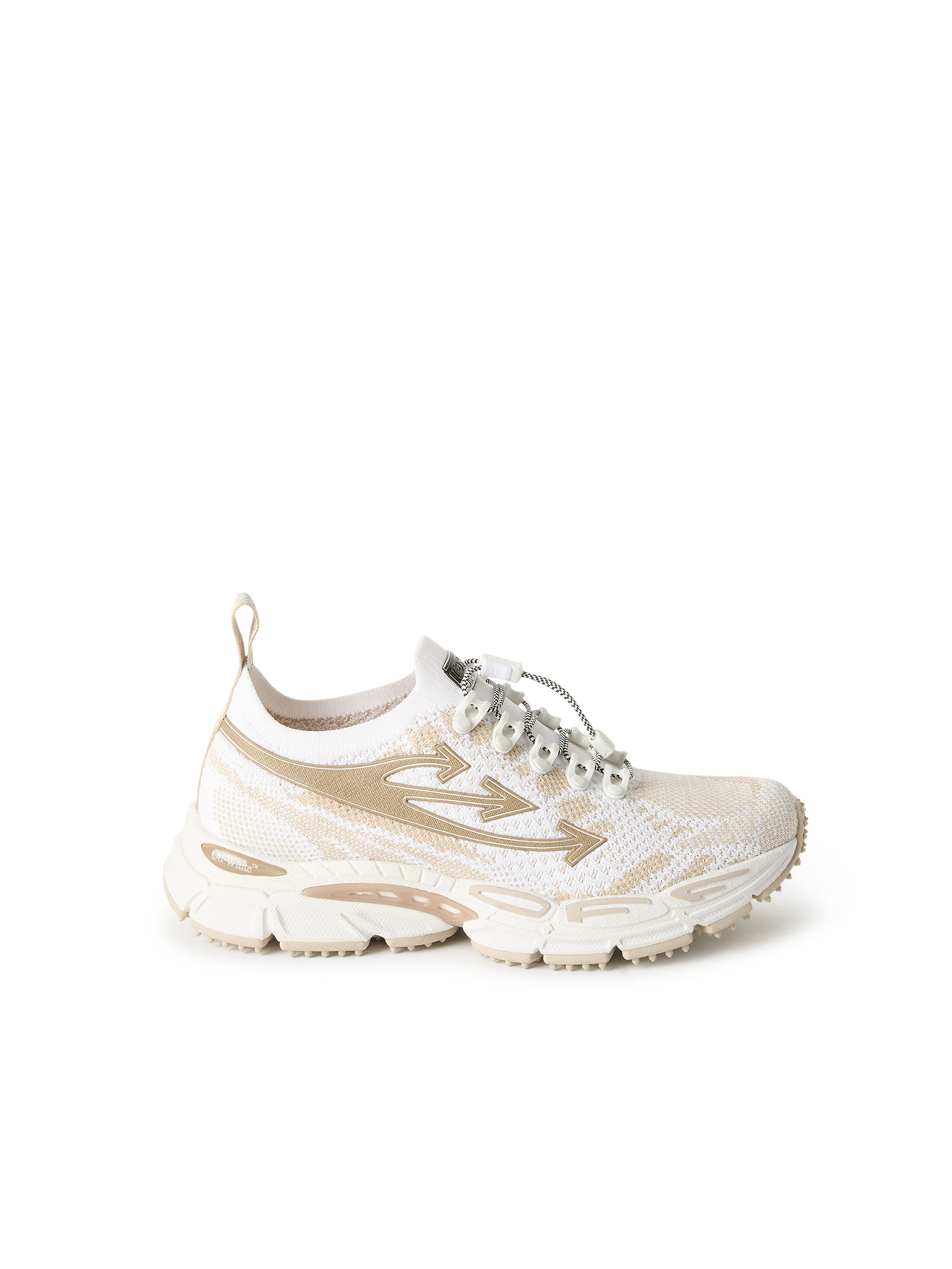 Be Right Back Knit Sneakers OFF WHITE Be Right Back Knit Sneakers WHITE/BRONZE OF05756210