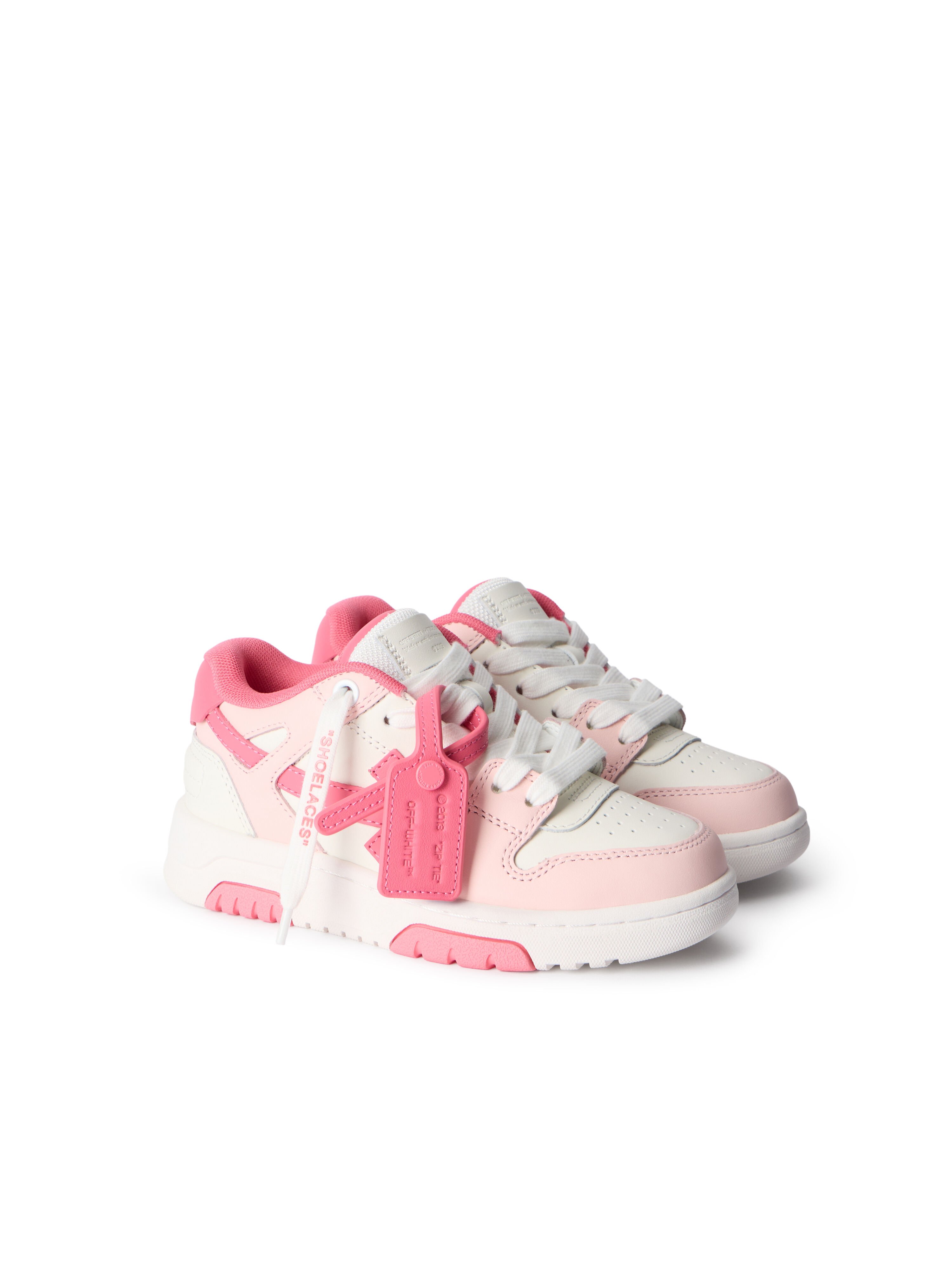 OFF WHITE Out Of Office Sneakers WHITE - SOFT PINK OGIA007F25LEA001