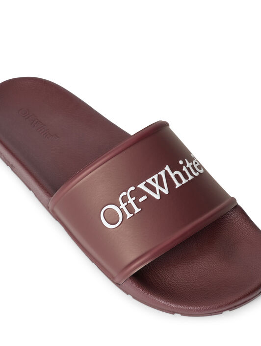 Bookish Sliders OFF WHITE Bookish Sliders BURGUNDY/WHT OF06096601