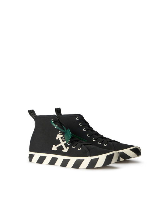 OFF WHITE MID TOP VULCANIZED CANVAS  OMIA119C99FAB001