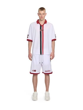 OFF WHITE Off-White™ c/o AC Milan Arrow Tech Shorts WHITE RED 44MCI01EG25F001