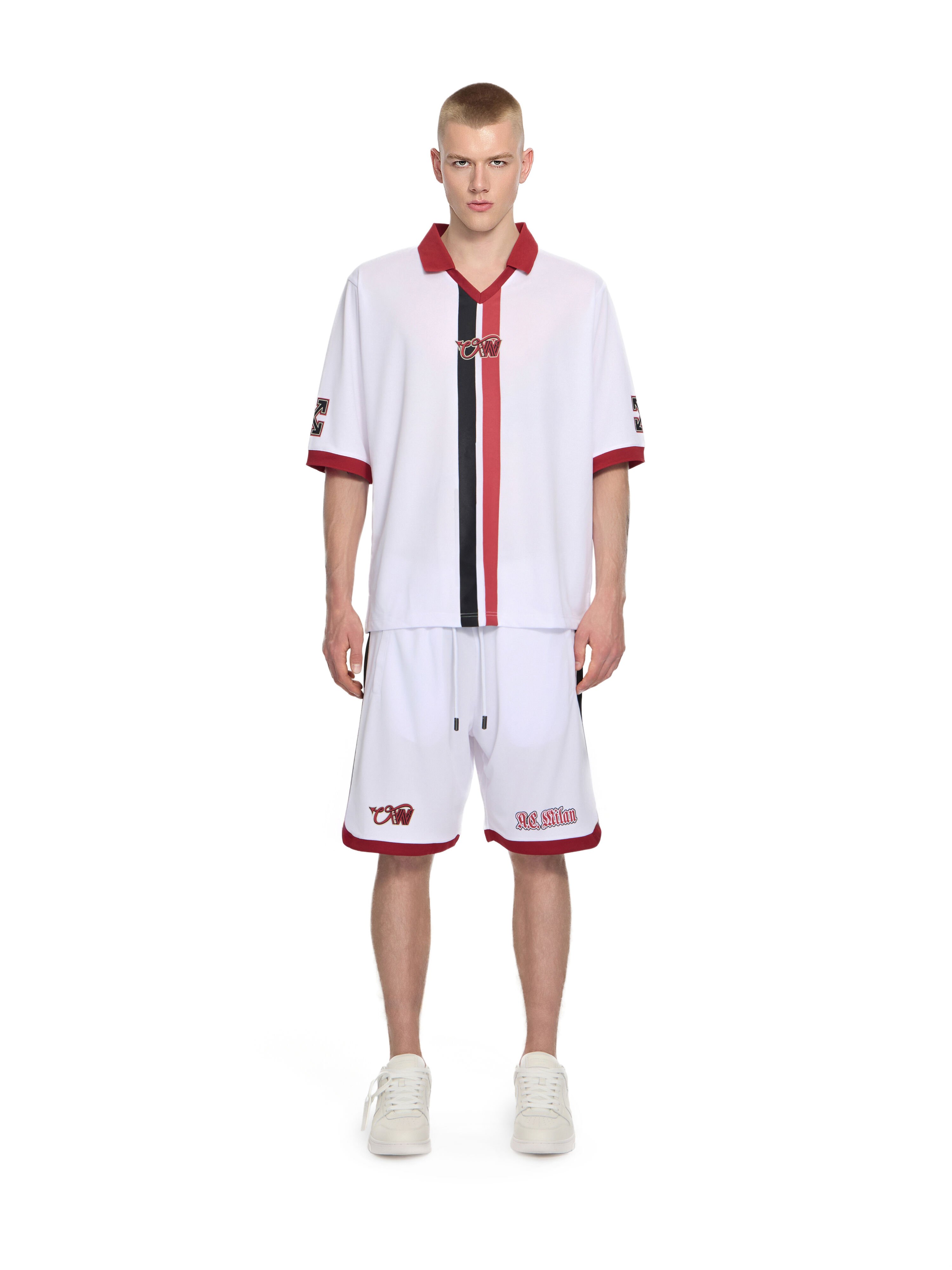 Off-White™ c/o AC Milan Arrow Tech Shorts OFF WHITE Off-White™ c/o AC Milan Arrow Tech Shorts WHITE RED 44MCI01EG25F001