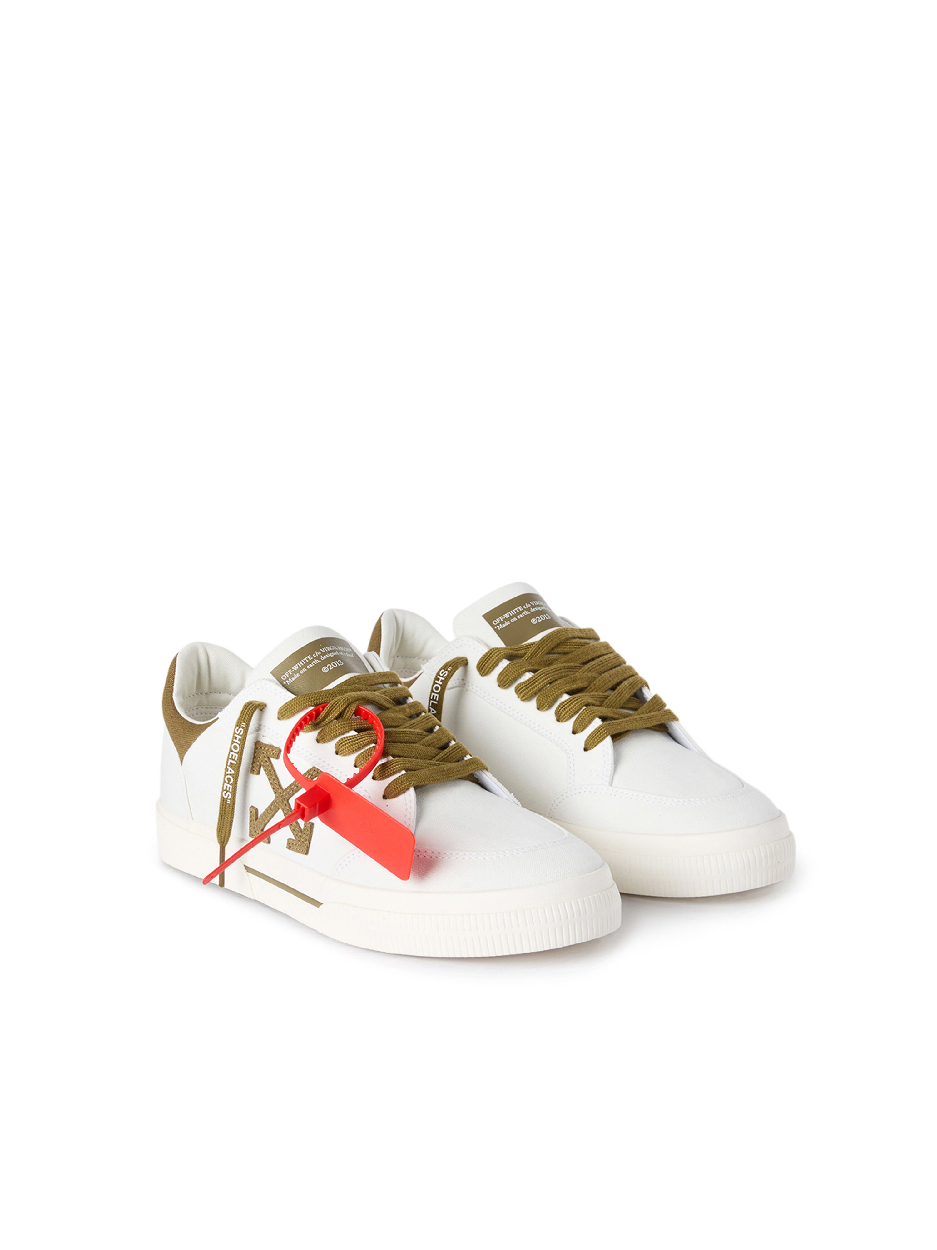 Sneakers Low Vulcanized OFF WHITE Sneakers Low Vulcanized WHITE/M.GREEN OF05775301