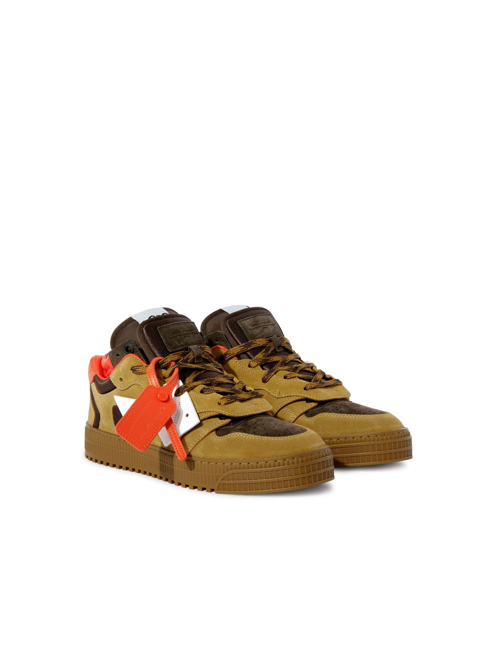 OFF WHITE Sneakers Floating Arrow Marrone/Arancione MARRONE OMIA244S25LEA002