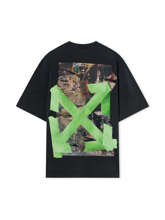 Bacco Arrow Skate Short Sleeve T-Shirt OFF WHITE Bacco Arrow Skate Short Sleeve T-Shirt VINTAGE BLACK 44MAA120F26J019