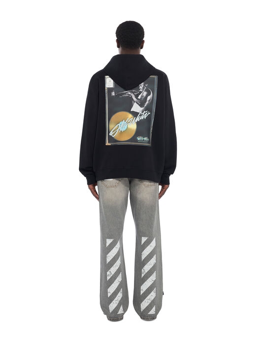 Miles Davis Certified Gold Skate Zip Hoodie OFF WHITE Miles Davis Certified Gold Skate Zip Hoodie BLACK 44MBE015W26F003