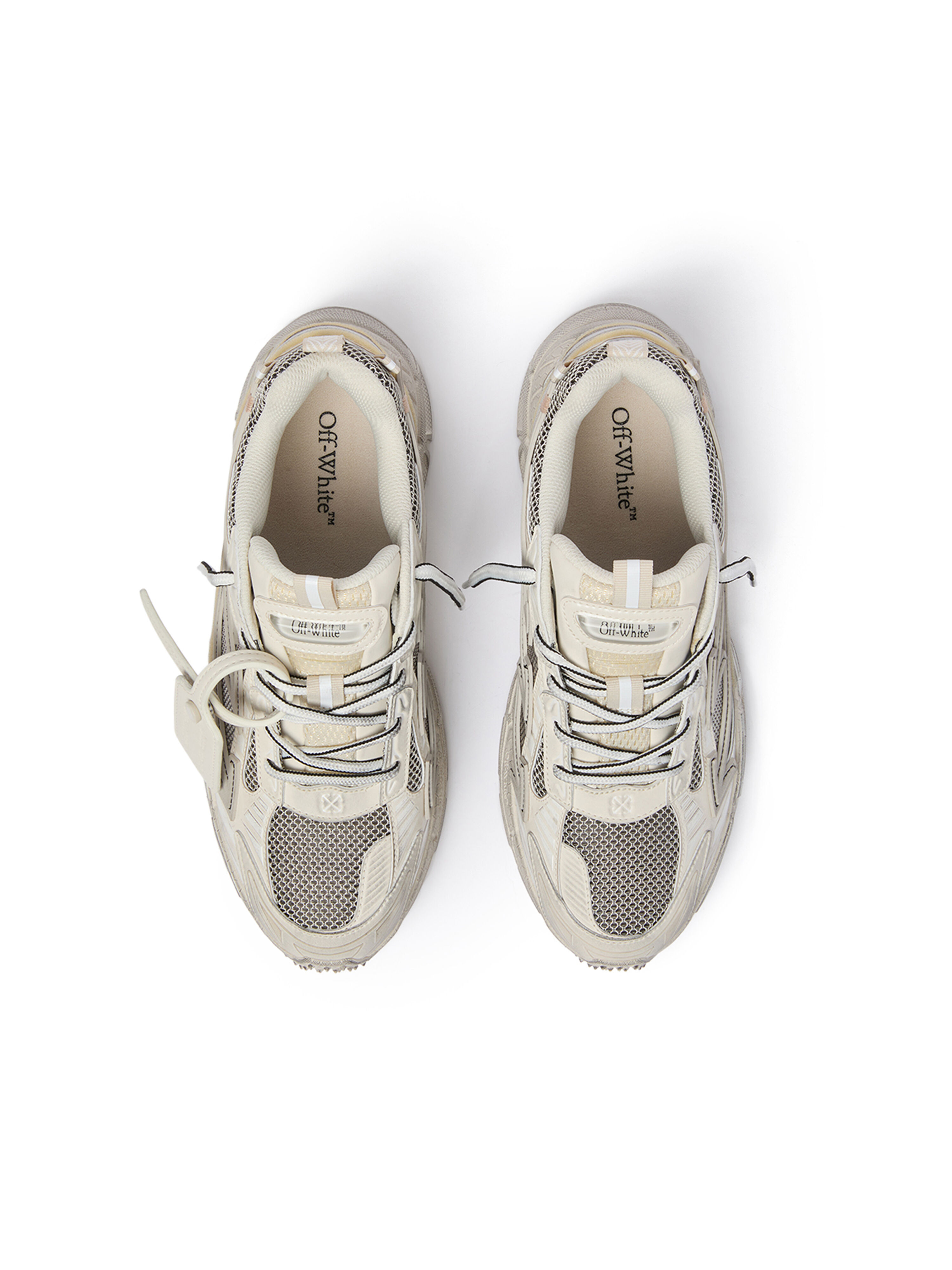 Be Right Back Worn Out Sneakers OFF WHITE Be Right Back Worn Out Sneakers BEIGE/GREY OF05754267
