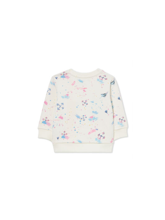 OFF WHITE Arrow Splat Aop Crewneck PINK AOP 44GXC001S26F002