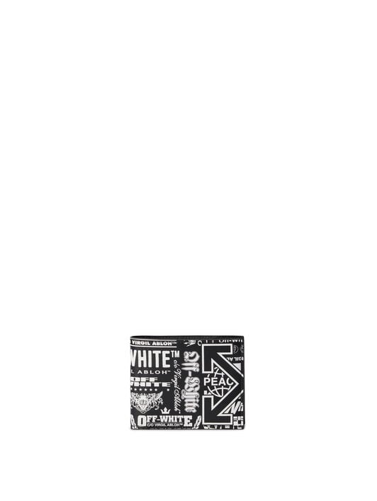 Heritage Multilogo Bifold Wallet OFF WHITE Heritage Multilogo Bifold Wallet BLACK - WHITE OMNC094F25LEA003
