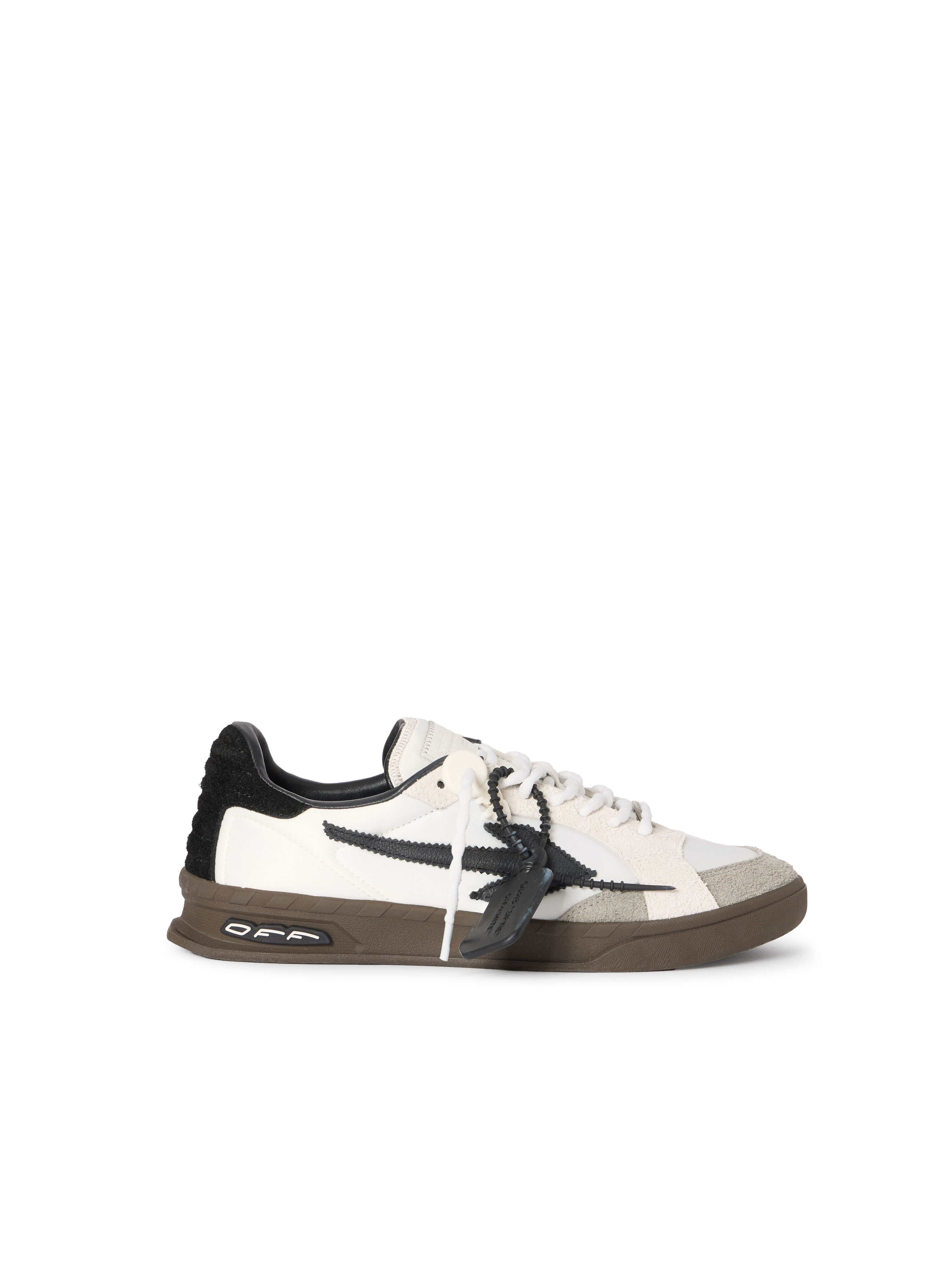 OFF WHITE New Slim Sneakers WHITE - BLACK OMIA2ALS26FAB002