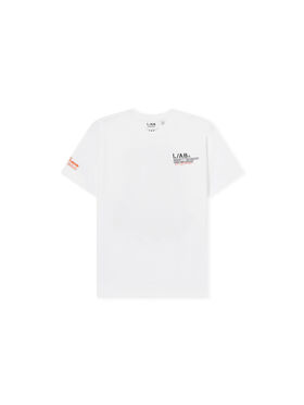 LAB L/AB Off Active Duct Tape T-Shirt White 25OLFJB11F