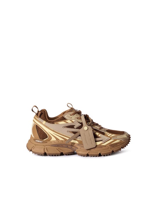 Be Right Back Sneakers OFF WHITE Be Right Back Sneakers DARK BROWN - CREAM OMIA295F25FAB001