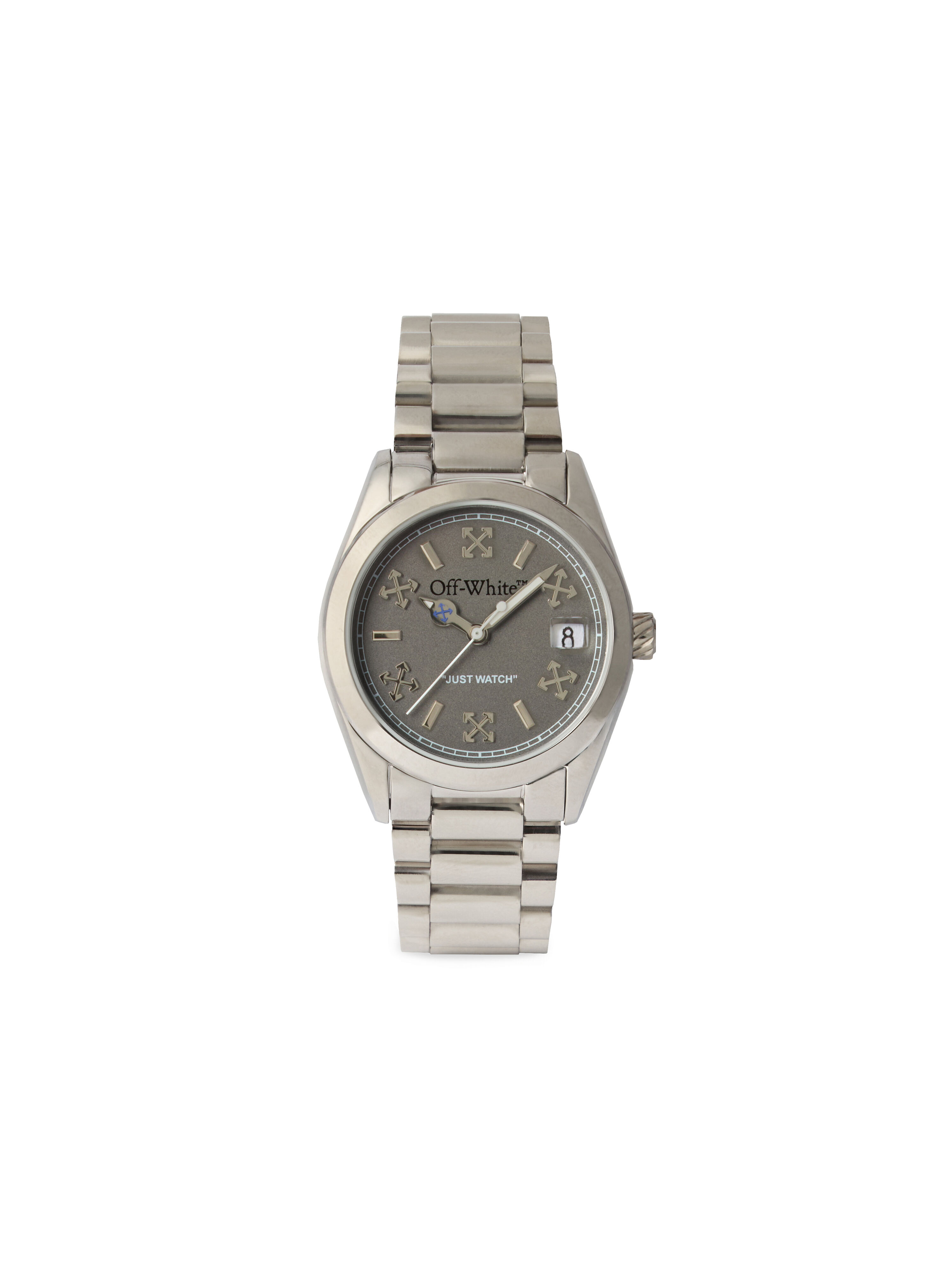 Crossing Watch OFF WHITE Crossing Watch Silver OW1L036M