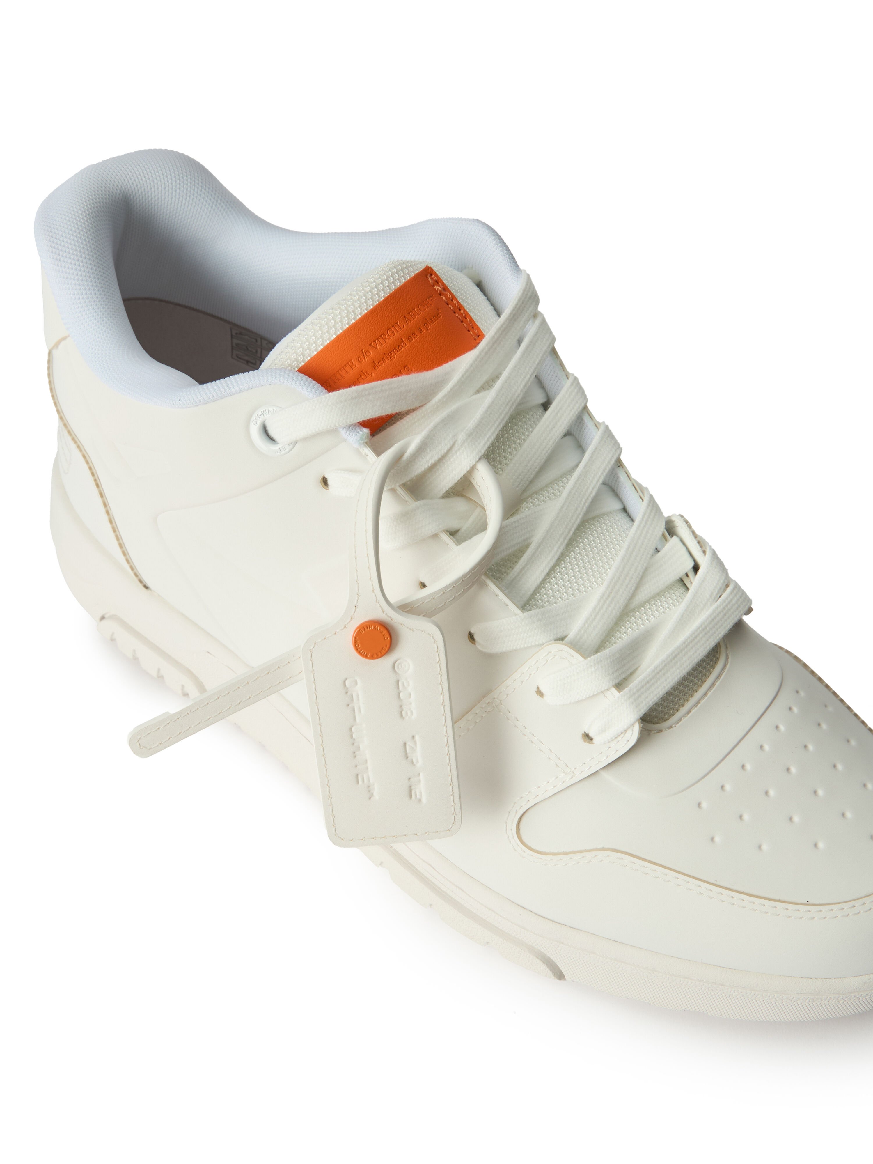 Out Of Office Gegossen Sneaker OFF WHITE Out Of Office Gegossen Sneaker WHITE/ORANGE OF06203101