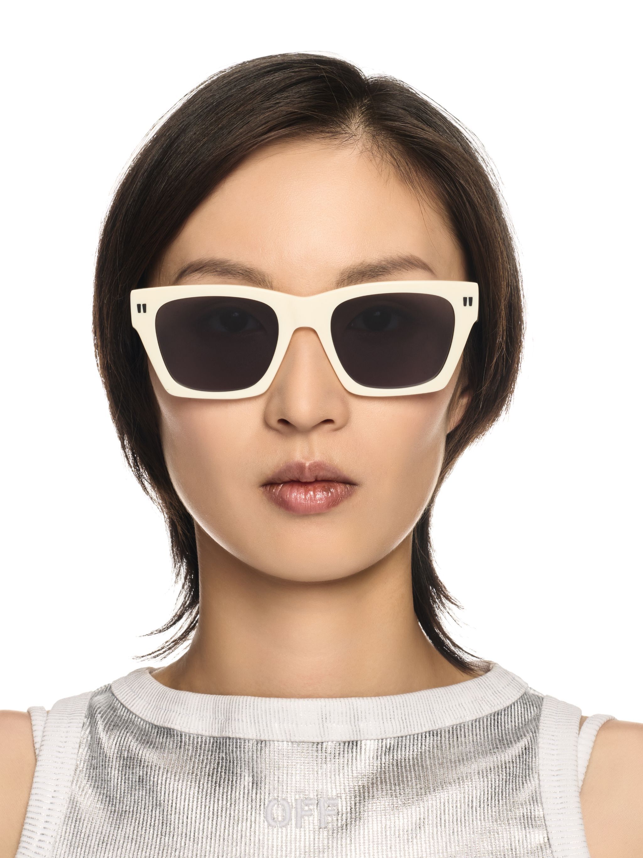 OFF WHITE Valdez Sunglasses NEUTRALS OERI13XS25PLA001