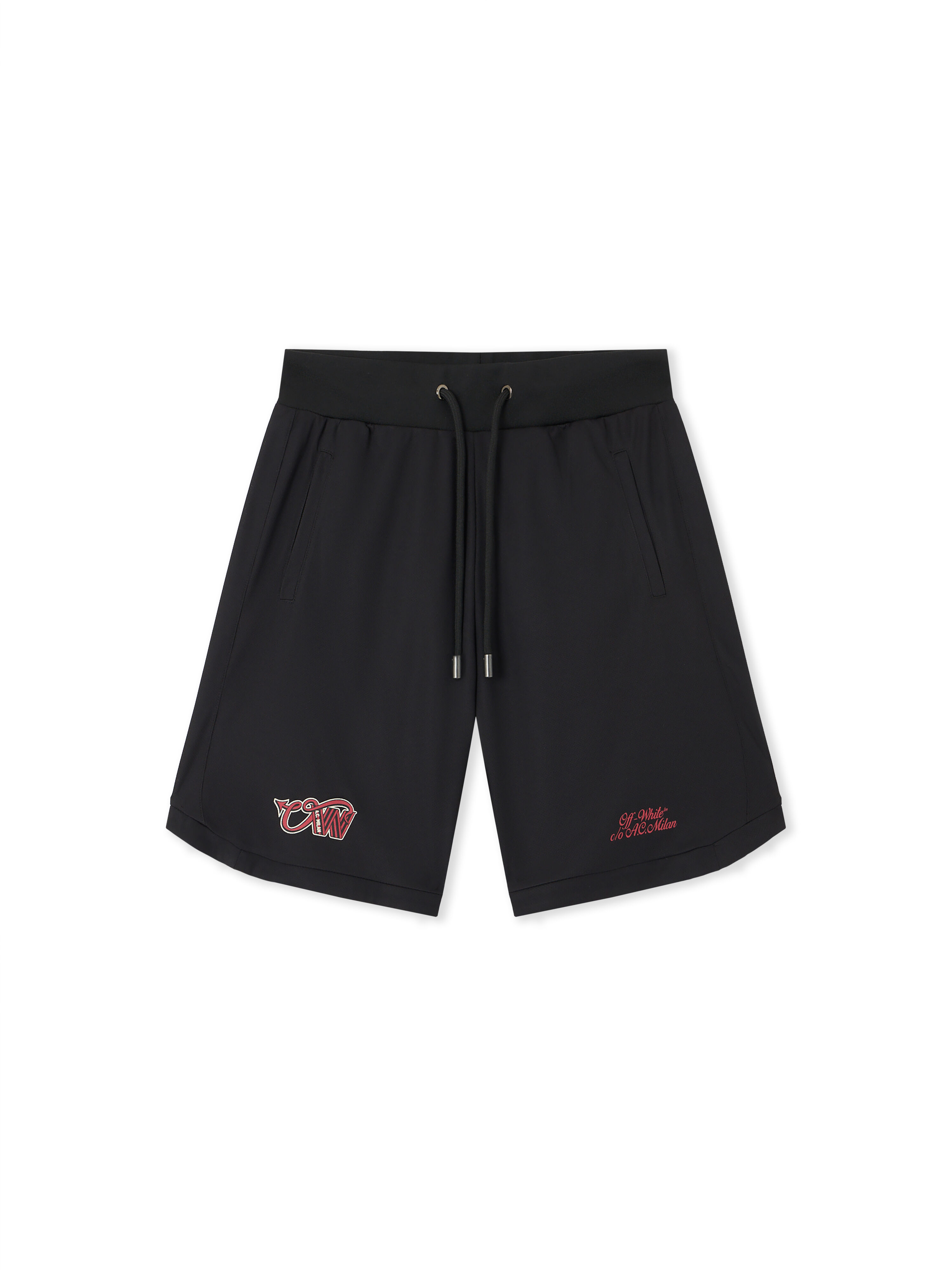 Off-White™ c/o AC Milan Tech Shorts OFF WHITE Off-White™ c/o AC Milan Tech Shorts BLACK RED 44MCI01DG25F001