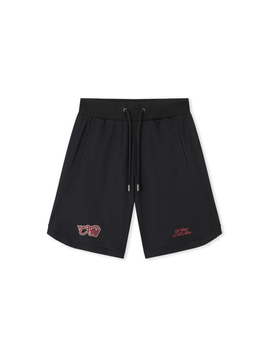 Off-White™ c/o AC Milan Tech Shorts OFF WHITE Off-White™ c/o AC Milan Tech Shorts BLACK RED 44MCI01DG25F001