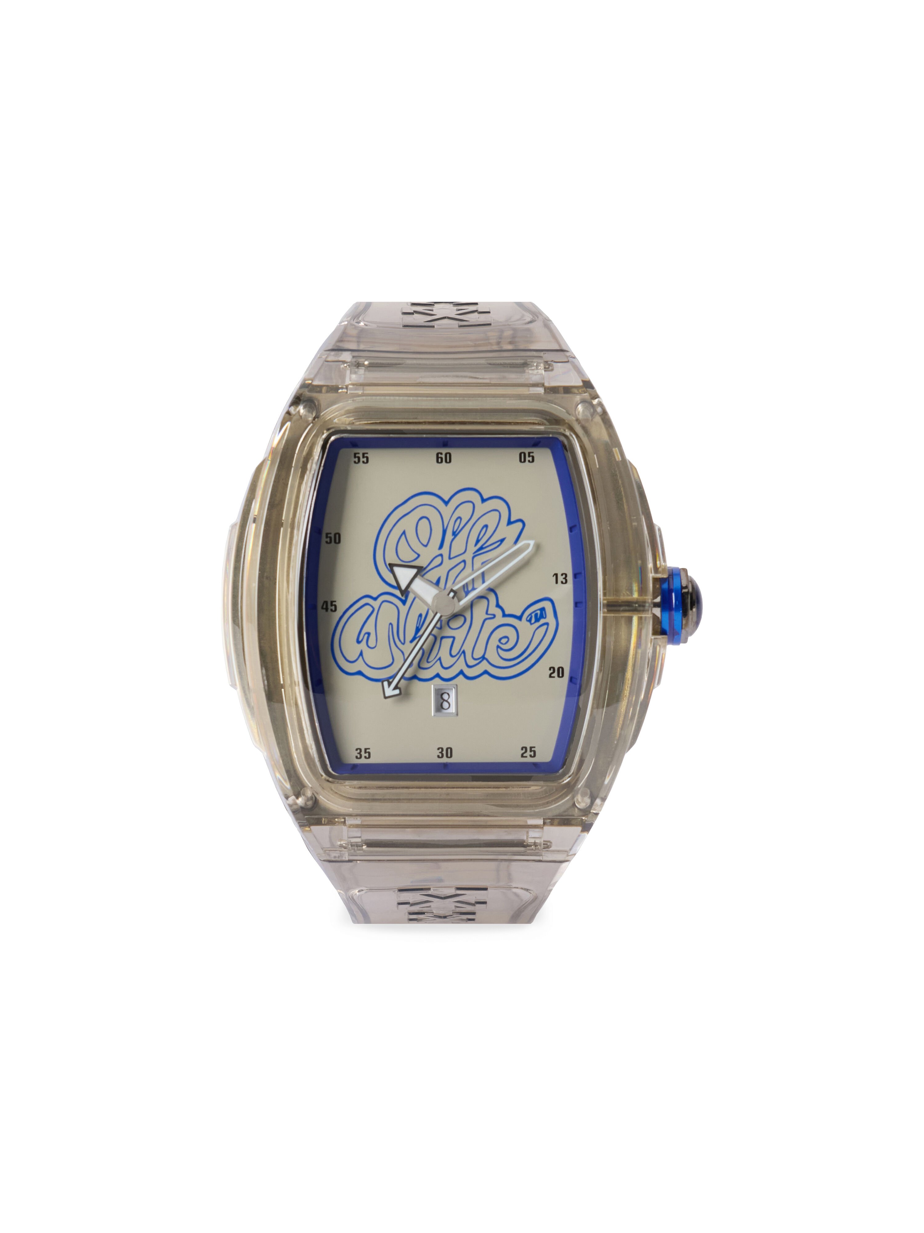 OFF WHITE "Beat" Watch Grey OW1G003P