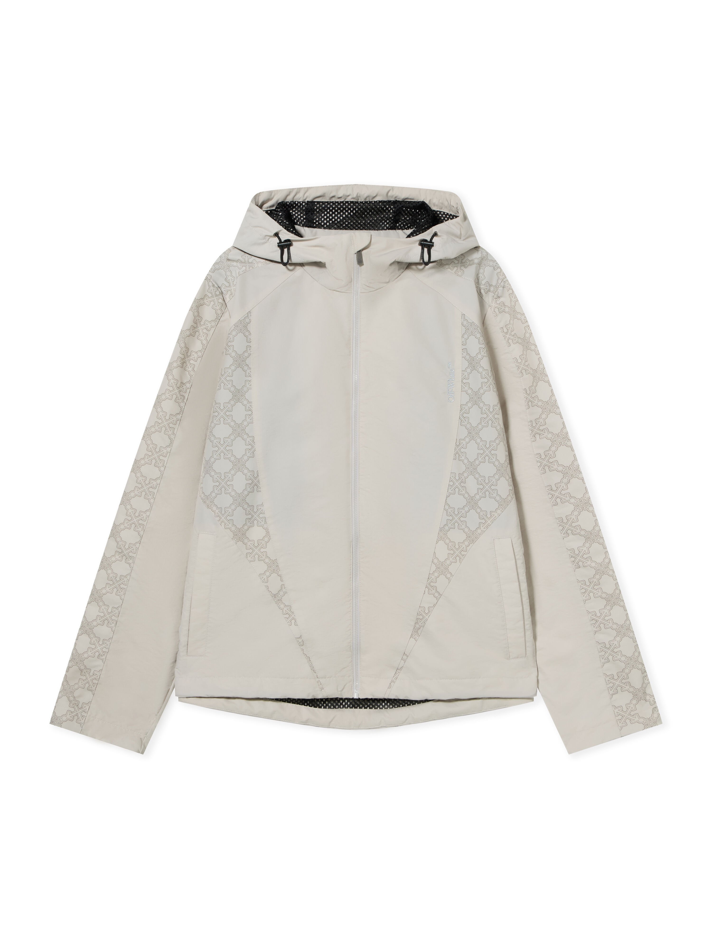 Off Line Racing Giacca a Vento OFF WHITE Off Line Racing Giacca a Vento LIGHT GRAY 44MEB04IF26F002