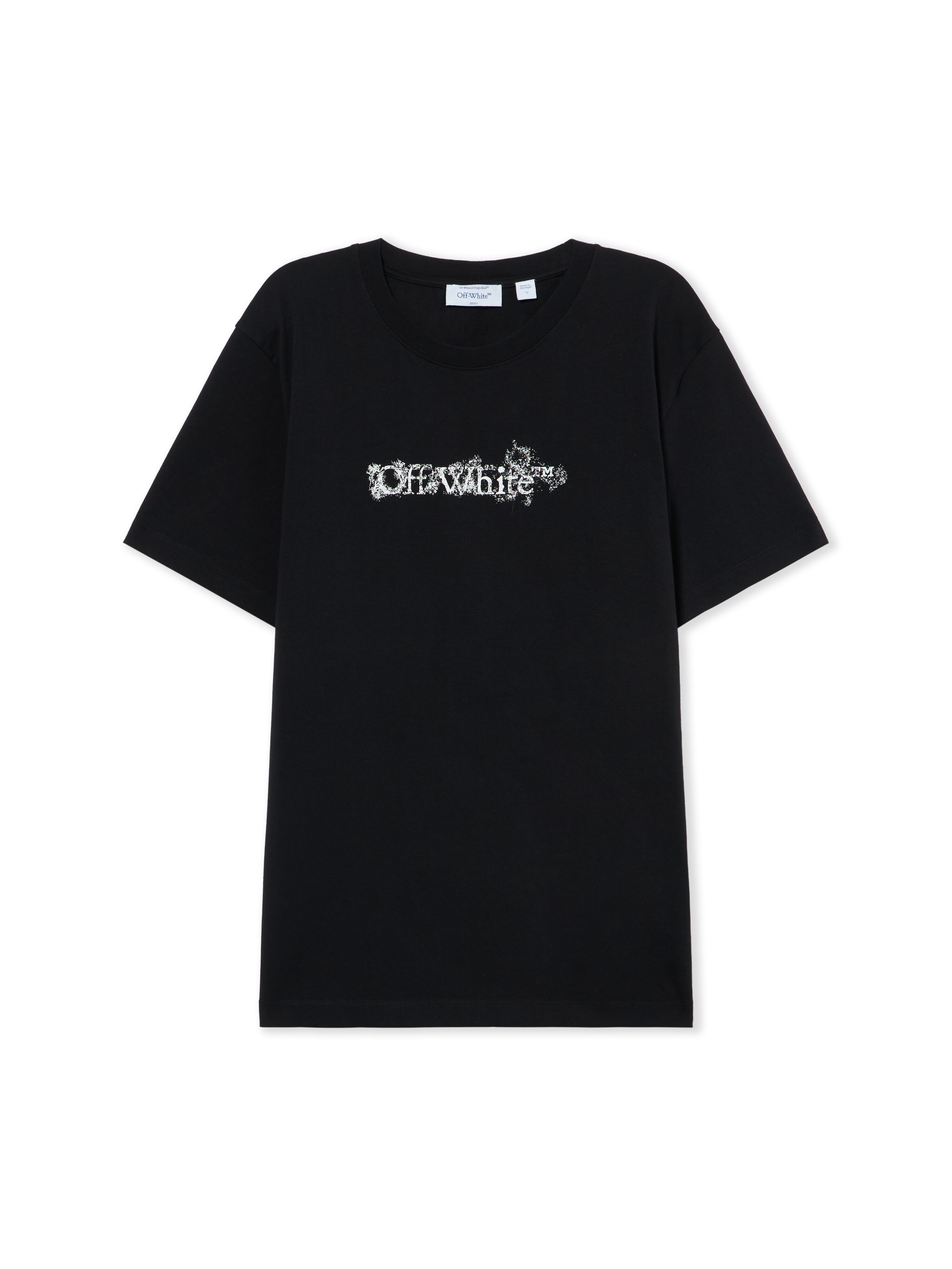 OFF WHITE Heraldic Arrow Slim T-shirt BLACK 44MAA027S26J007