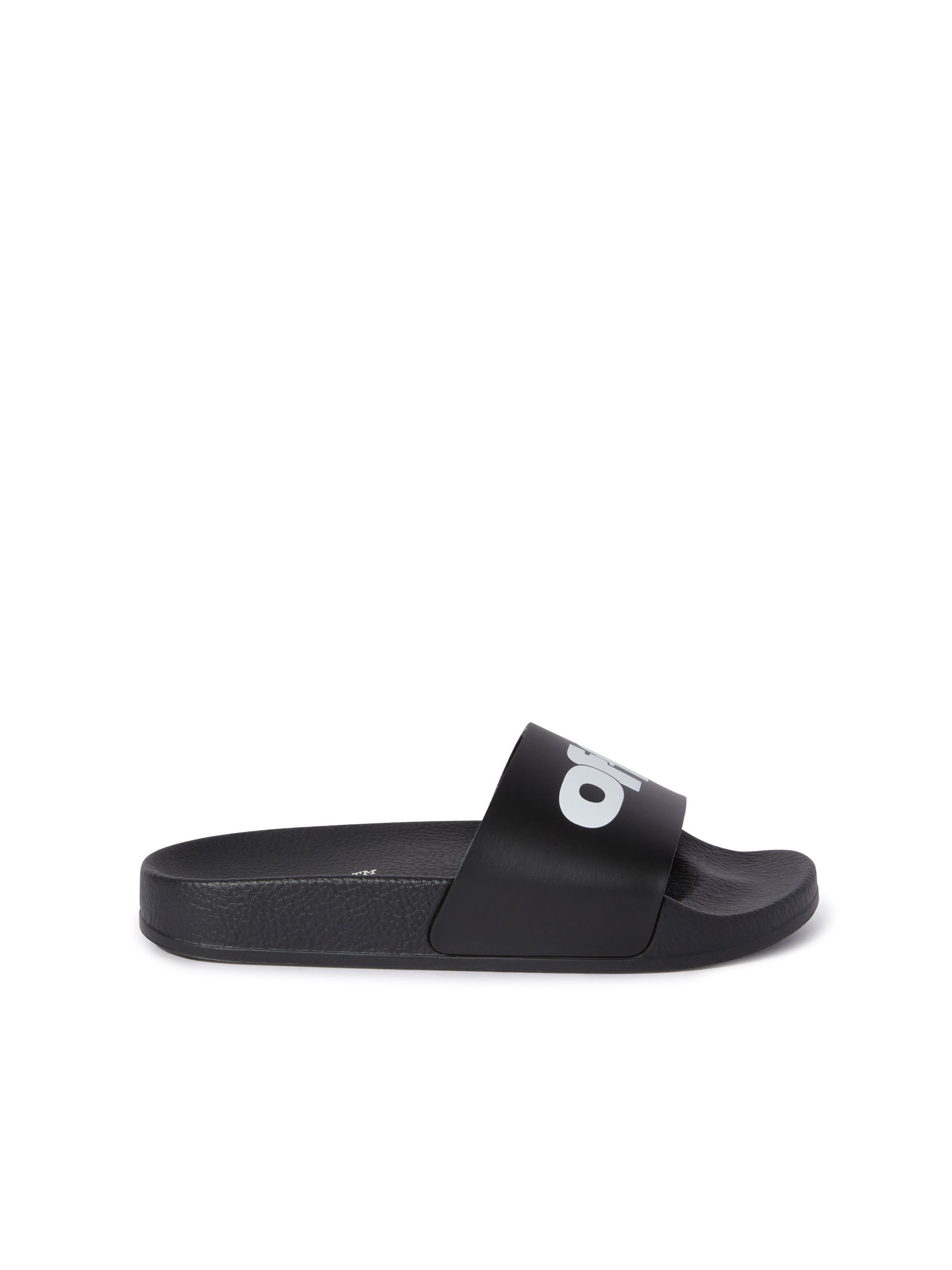 OFF WHITE Slides Con Logo NERO OBIC001S25MAT001