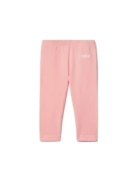 OFF WHITE Stamp Leggings PINK OG2X006S25JER001