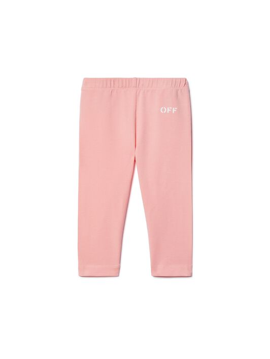 OFF WHITE Stamp Leggings PINK OGX3001S25JER001