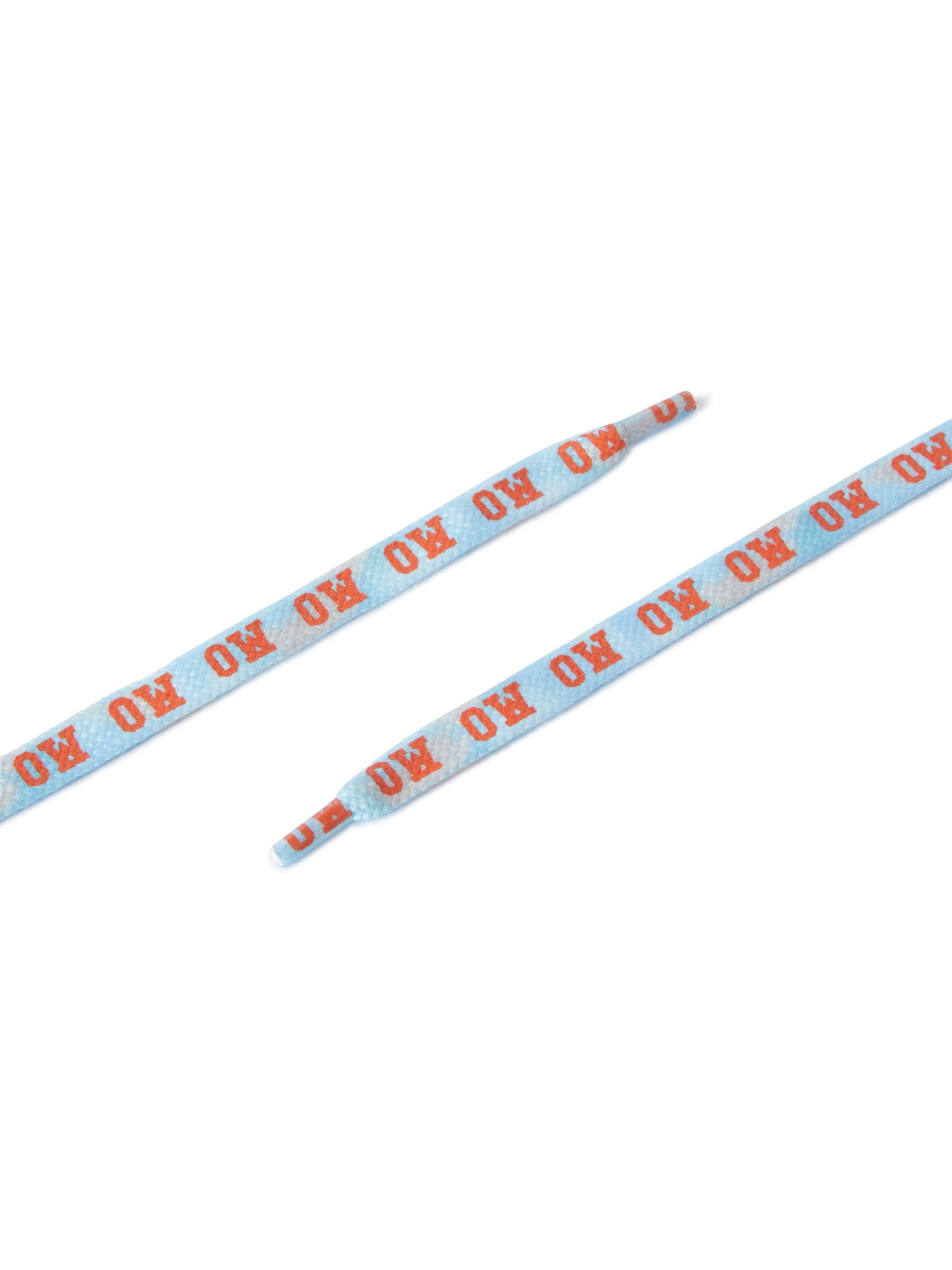 OFF WHITE Blue/Orange Cloud Laces BLUE OMZJ001T25MAT005