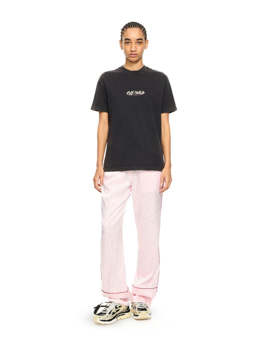 OFF WHITE Royal Jwls Reg Tee Marble Black-Lemon Icing 2AA089S26JER008