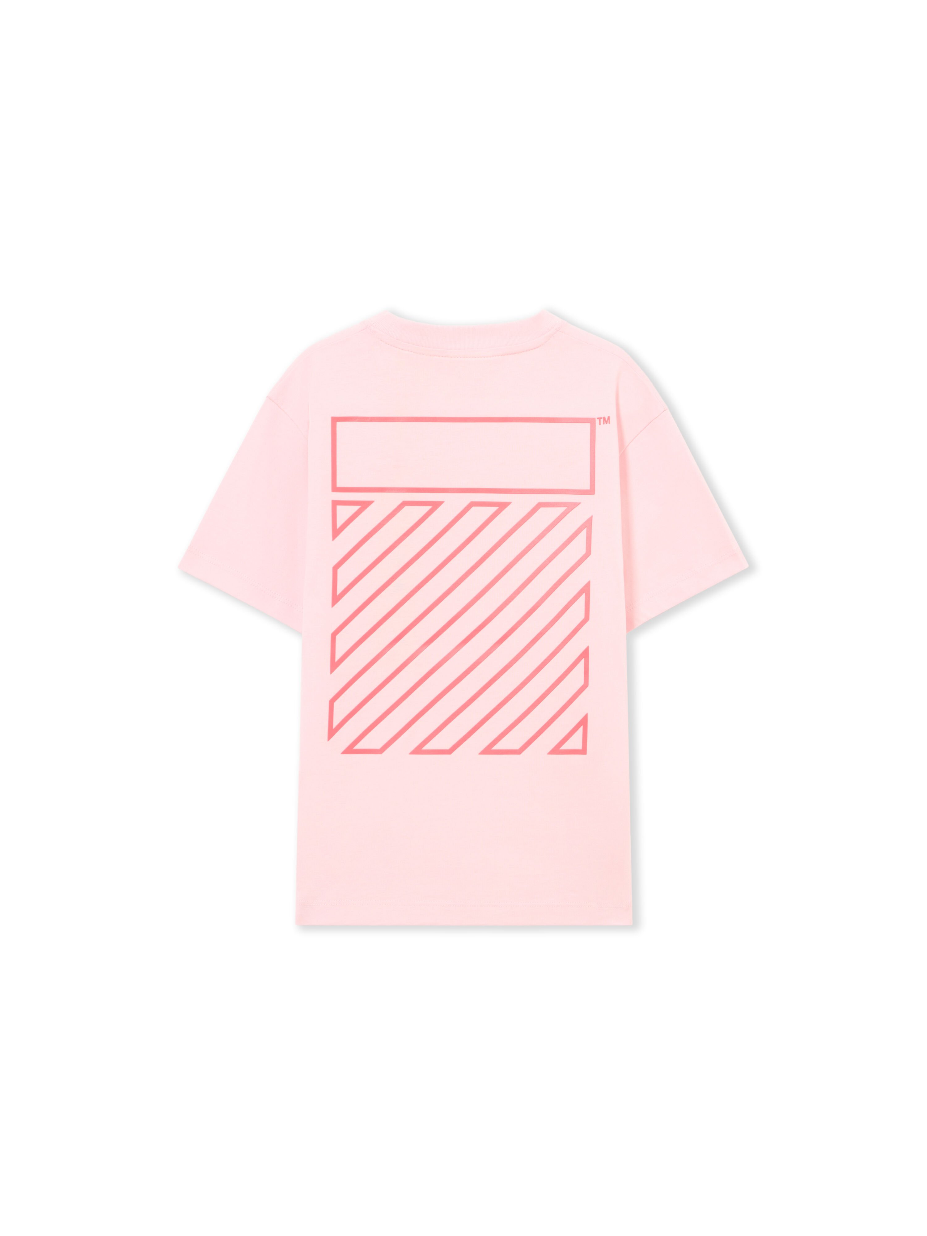 OFF WHITE Off Diag Tee S/S BALLET SLIPPER 44GAA001S26J006