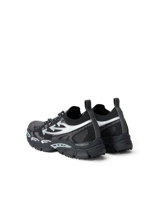 Be Right Back Knit Sneakers OFF WHITE Be Right Back Knit Sneakers BLACK/SILVER OF06207001