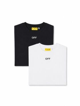 OFF WHITE Off Stamp 2-Pack Tee S/S MULTICOLOR 44B2B001S26J001