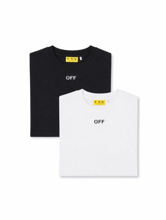 OFF WHITE Off Stamp 2-Pack Tee S/S MULTICOLOR 44B2B001S26J001