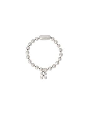 OFF WHITE Arrow Ballchain Bracelet SILVER - SILVER OMOA10WF25MET001